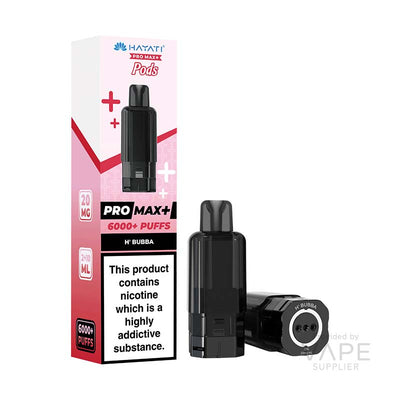 Hayati Pro Max+ 6K Prefilled Replacement Pods - H'Bubba
