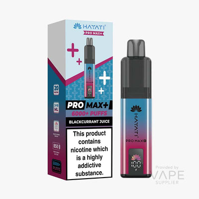Hayati Pro Max+ 6K Prefilled Pod Kit - Blackcurrant Juice