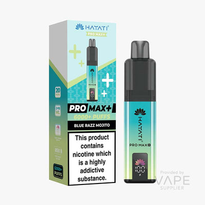 Hayati Pro Max+ 6K Prefilled Pod Kit - Blue Razz Pineapple