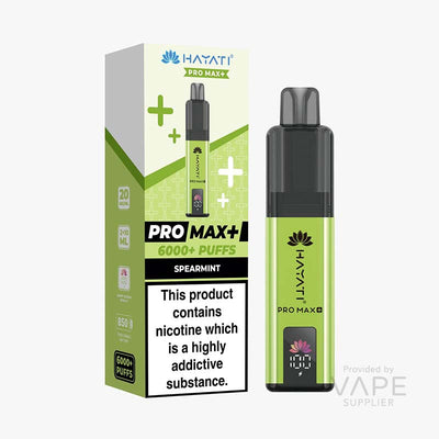 Hayati Pro Max+ 6K Prefilled Pod Kit - Spearmint