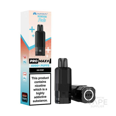 Hayati Pro Max+ 6K Prefilled Replacement Pods - Ice Pop