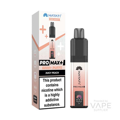 Hayati Pro Max+ 6K Prefilled Pod Kit - Juicy Peach