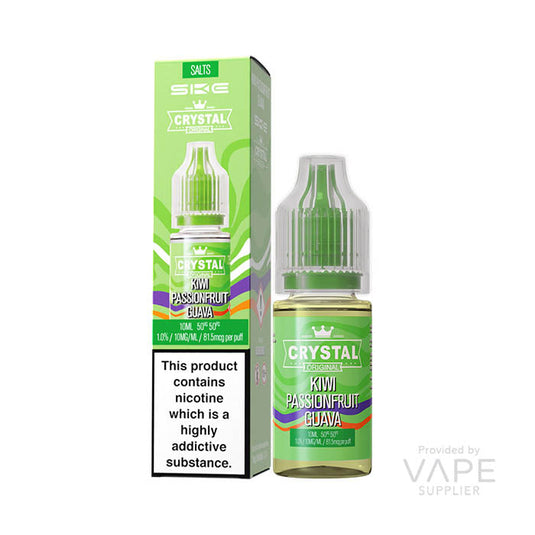 SKE Crystal Kiwi Passionfruit and Guava Nic Salt 10ml
