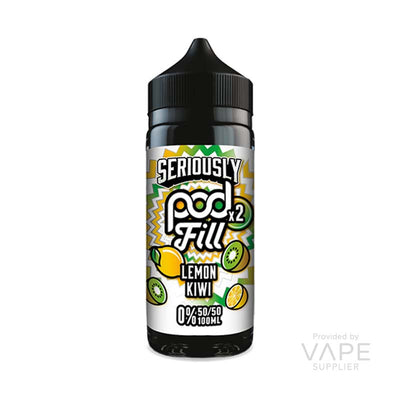 Doozy Seriously Pod Fill 2 Lemon Kiwi 100ml Shortfill