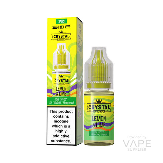 SKE Crystal Lemon and Lime Nic Salt 10ml