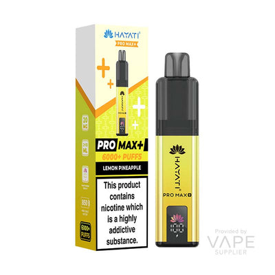 Hayati Pro Max+ 6K Prefilled Pod Kit - Lemon Pineapple