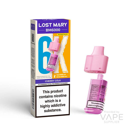 Lost Mary BM6000 Pods - Cherry Cola 20mg
