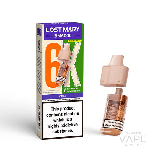 Lost Mary BM6000 Pods - Cola 20mg