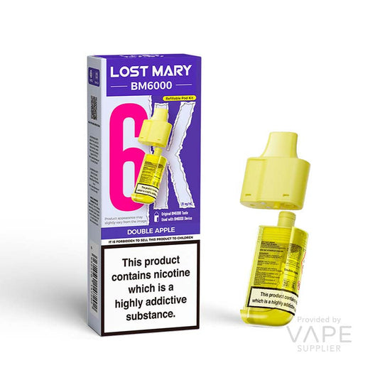 Lost Mary BM6000 Pods - Double Apple 20mg