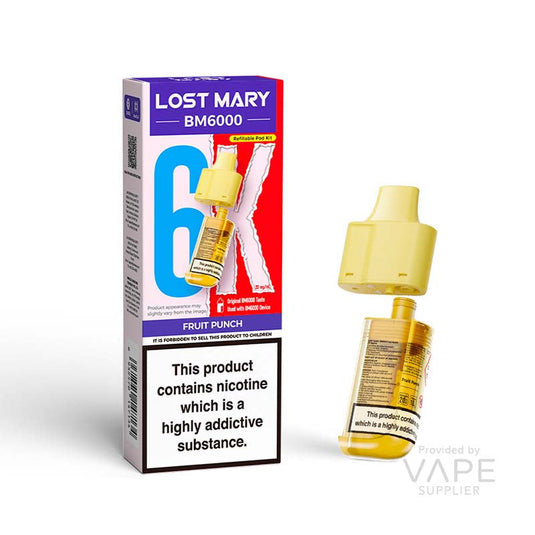 Lost Mary BM6000 Pods - Fruit Punch 20mg