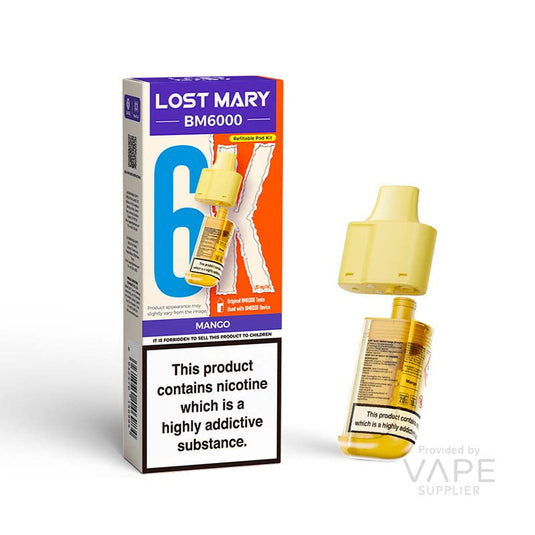 Lost Mary BM6000 Pods - Mango 20mg