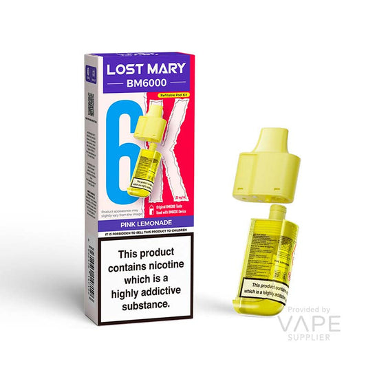 Lost Mary BM6000 Pods - Pink Lemonade 20mg