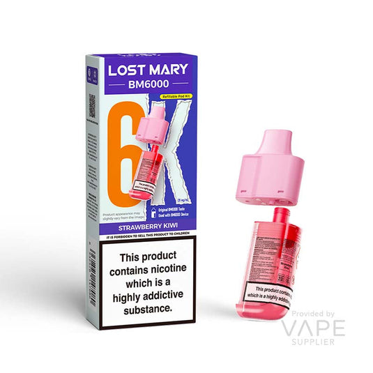 Lost Mary BM6000 Pods - Strawberry Kiwi 20mg