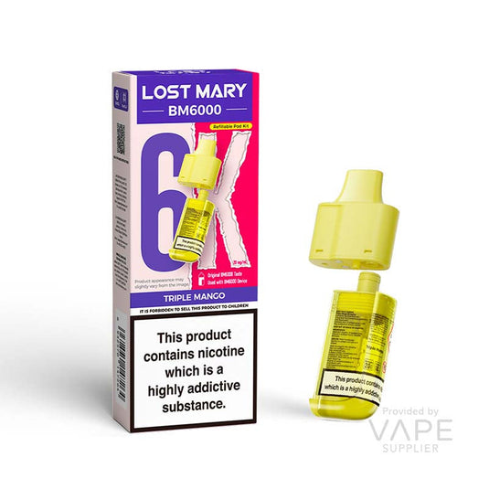 Lost Mary BM6000 Pods - Triple Mango 20mg