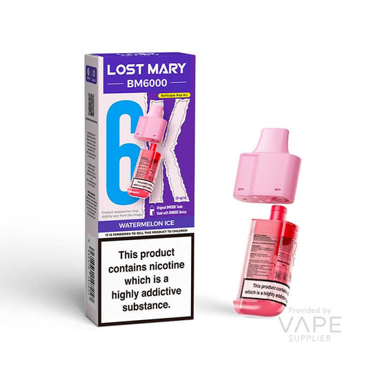 Lost Mary BM6000 Pods - Watermelon Ice 20mg