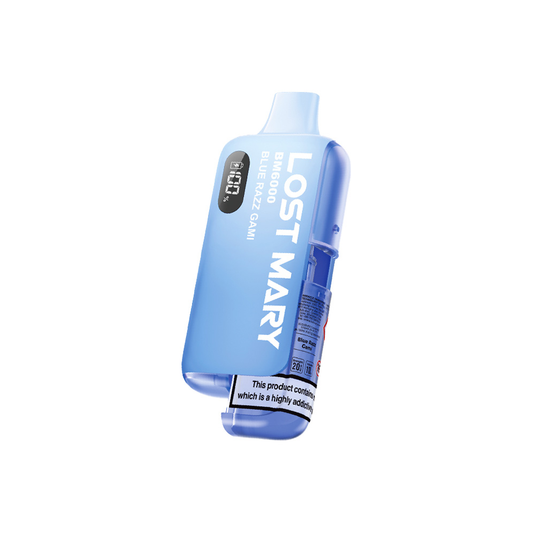 Lost Mary BM6000 Blue Razz Cherry Prefilled Pod Kit