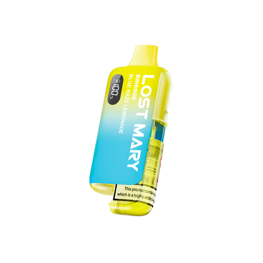 Lost Mary BM6000 Blue Razz Lemonade Prefilled Pod Kit