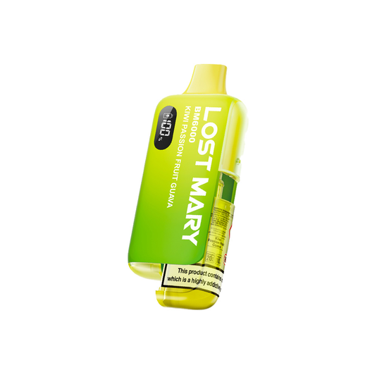 Lost Mary BM6000 Kiwi Passionfruit Guava Prefilled Pod Kit