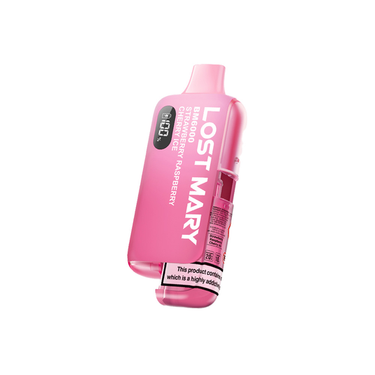 Lost Mary BM6000 Strawberry Raspberry Cherry Ice Prefilled Pod Kit