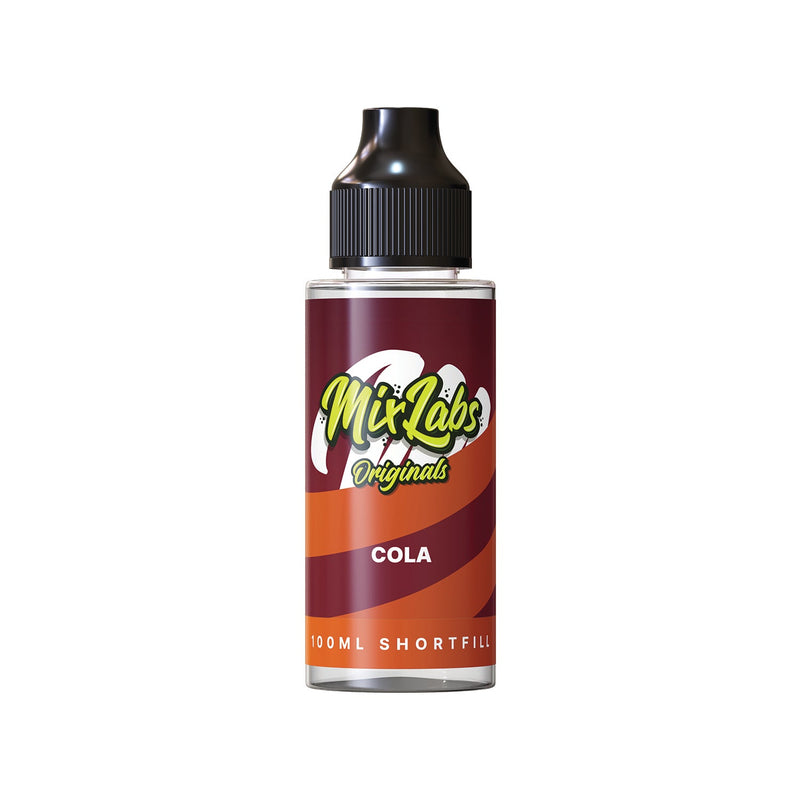 Load image into Gallery viewer, Mix Labs Originals 100ml Cola Shortfill E-Liquid

