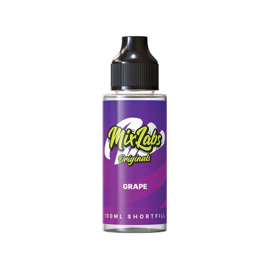 Mix Labs Originals 100ml Grape Shortfill E-Liquid