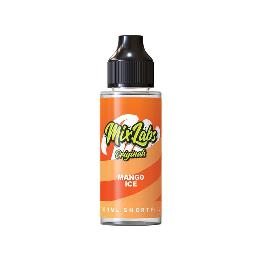 Mix Labs Originals 100ml Mango Ice Shortfill E-Liquid