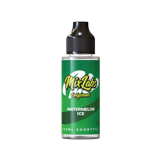Mix Labs Originals 100ml Watermelon Ice Shortfill E-Liquid