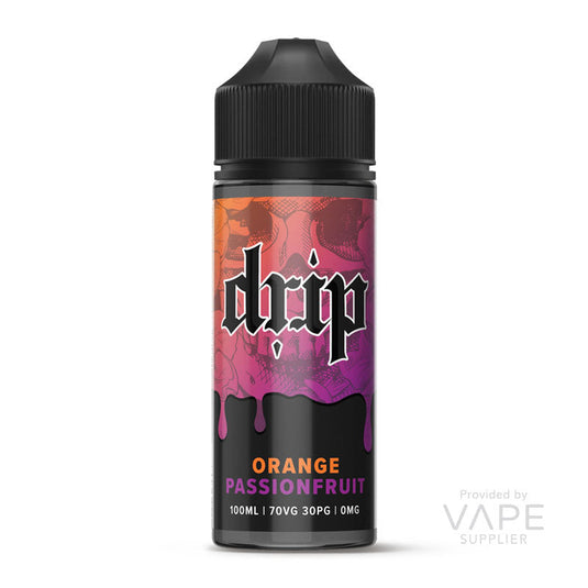 Drip 100ml Shortfills - Orange Passionfruit