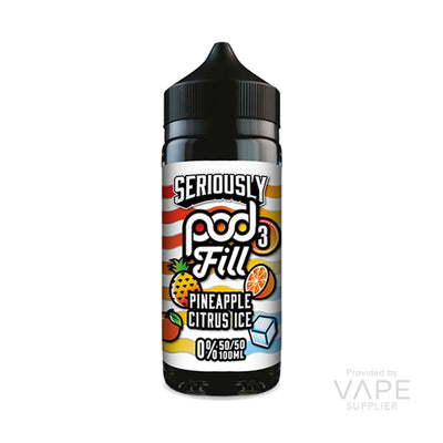 Doozy Seriously Pod Fill 3 Pineapple Citrus Ice 100ml Shortfill