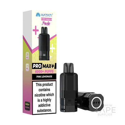 Hayati Pro Max+ 6K Prefilled Replacement Pods - Pink Lemonade
