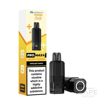 Hayati Pro Max+ 6K Prefilled Replacement Pods - Pipeline Punch