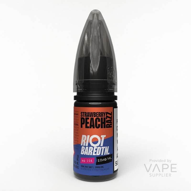 Load image into Gallery viewer, Riot Bar Edition Strawberry Peach Razz Nic Salt 10ml
