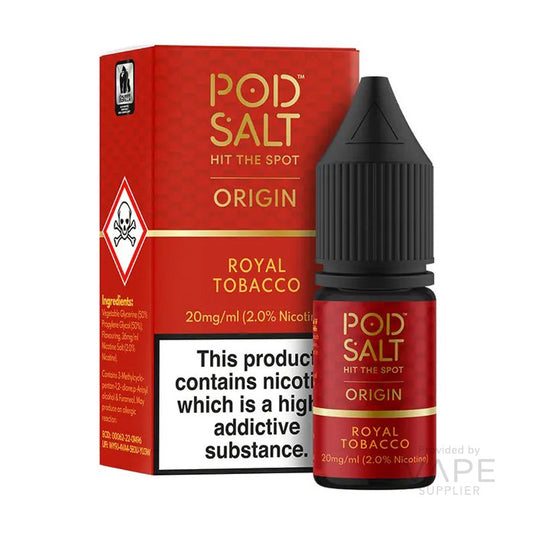 Pod Salt Origin Royal Tobacco Nic Salt 10ml