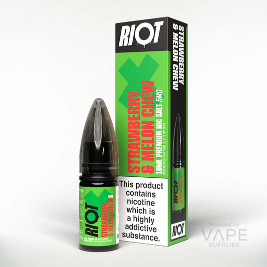 Riot X Strawberry & Melon Chew Nic Salt 10ml