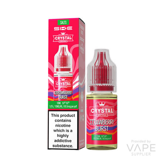 SKE Crystal Strawberry Burst Nic Salt 10ml