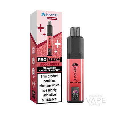Hayati Pro Max+ 6K Prefilled Pod Kit - Strawberry Cherry Cranberry