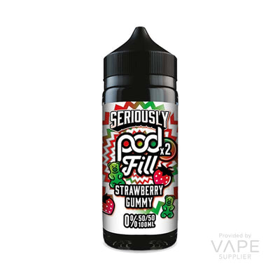 Doozy Seriously Pod Fill 2 Strawberry Gummy 100ml Shortfill