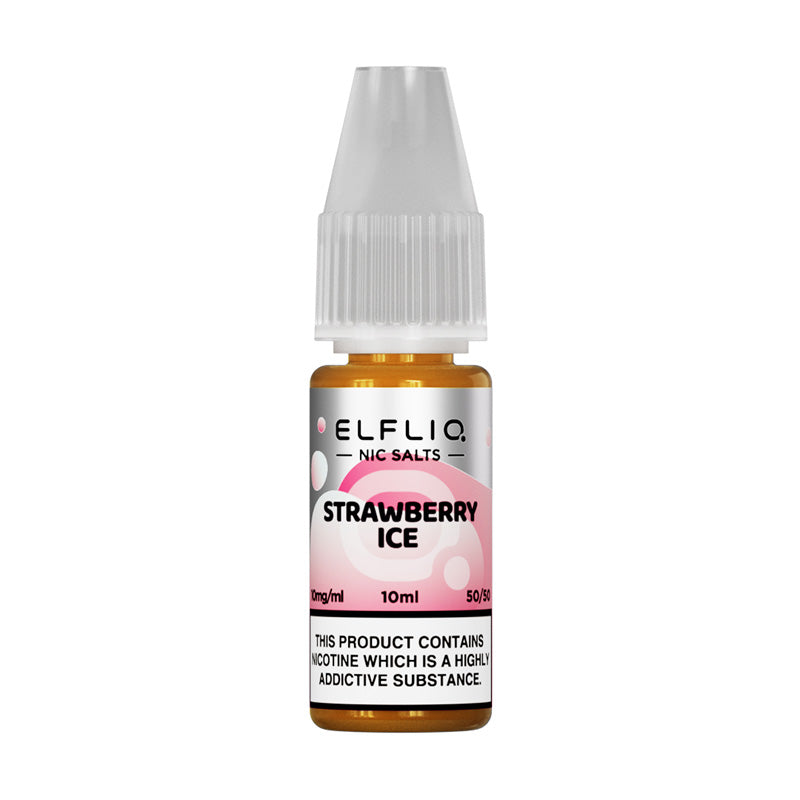 Load image into Gallery viewer, STRAWBERRY ICE NIC SALT E-LIQUID BY ELF BAR ELFLIQ
