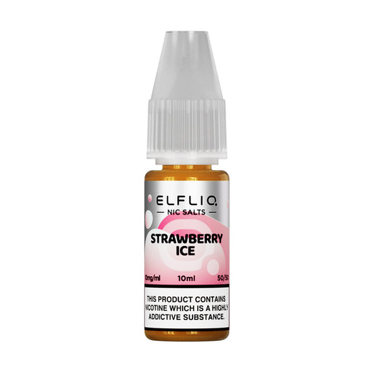 STRAWBERRY ICE NIC SALT E-LIQUID BY ELF BAR ELFLIQ