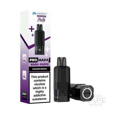 Hayati Pro Max+ 6K Prefilled Replacement Pods - Summer Dream
