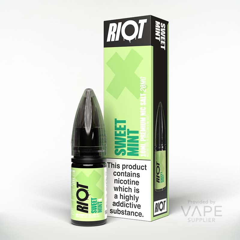 Load image into Gallery viewer, Riot X Sweet Mint Nic Salt 10ml
