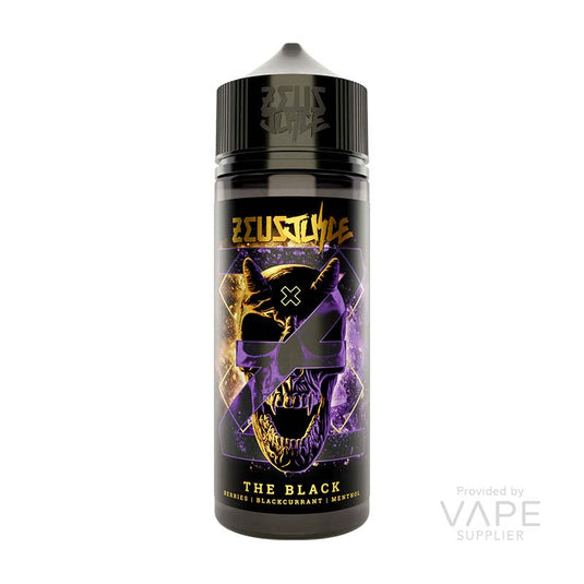Zeus Juice 70/30 100ml Shortfill - The Black