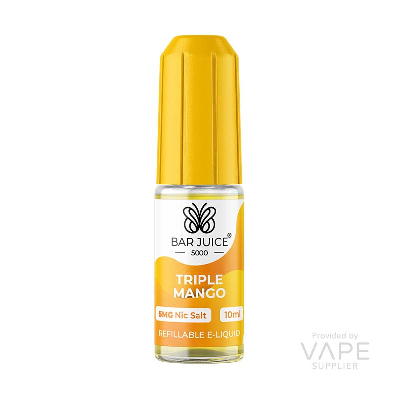 Load image into Gallery viewer, Bar Juice 5000 Triple Mango Nic Salt 10ml
