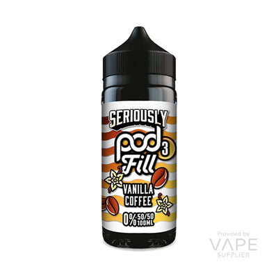 Doozy Seriously Pod Fill 3 Vanilla Coffee 100ml Shortfill