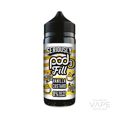 Doozy Seriously Pod Fill 3 Vanilla Custard 100ml Shortfill