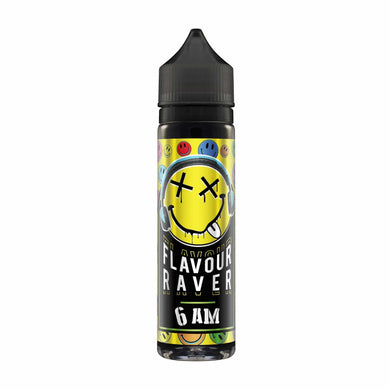 Flavour Raver E-Liquid 60ml (INC FREE NIC SHOT) / 6AM Flavour Raver 60ml E-Liquids