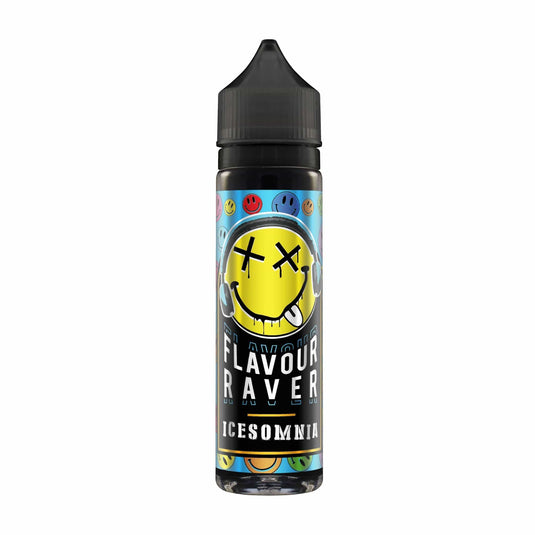 Flavour Raver E-Liquid 60ml (INC FREE NIC SHOT) / Icesomnia Flavour Raver 60ml E-Liquids