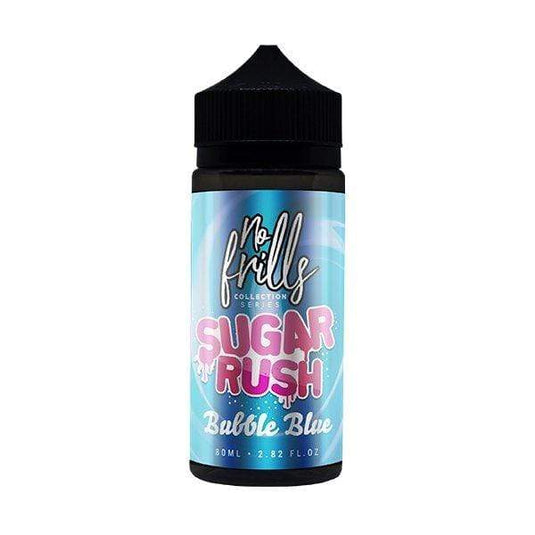 No Frills E-Liquid 100ml / Bubble Blue No Frills Sugar Rush Collection 100ml E-Liquids