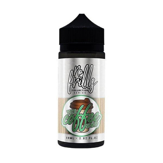 No Frills E-Liquid 100ml / Butterscotch No Frills The Coffee Shop Collection 100ml E-Liquids