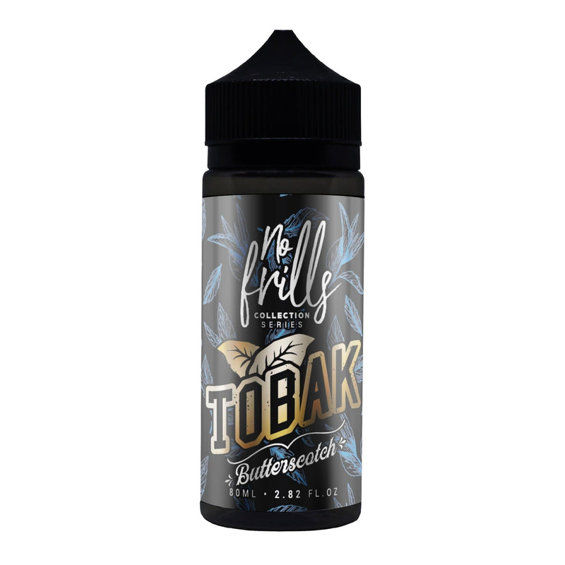 Load image into Gallery viewer, No Frills E-Liquid 100ml / Butterscotch No Frills Tobak Collection 100ml E-Liquids
